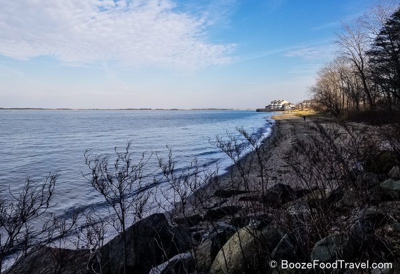 Hiking the easy Henry Hudson Trail at Popamopa Point, in Atlantic